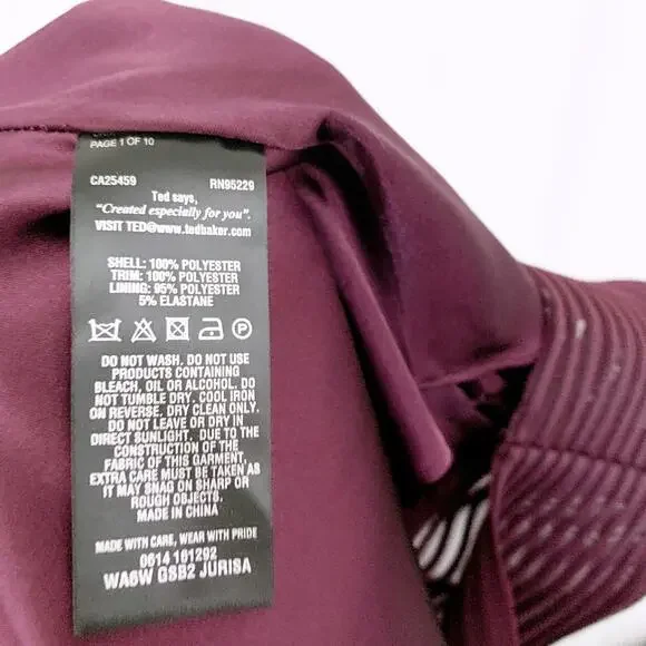 Ted Baker Jurisa Mesh Panelled Full Skirt